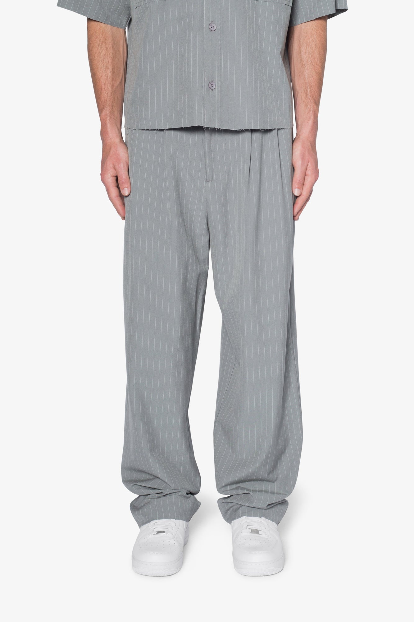 Baggy Trouser Pants | Grey