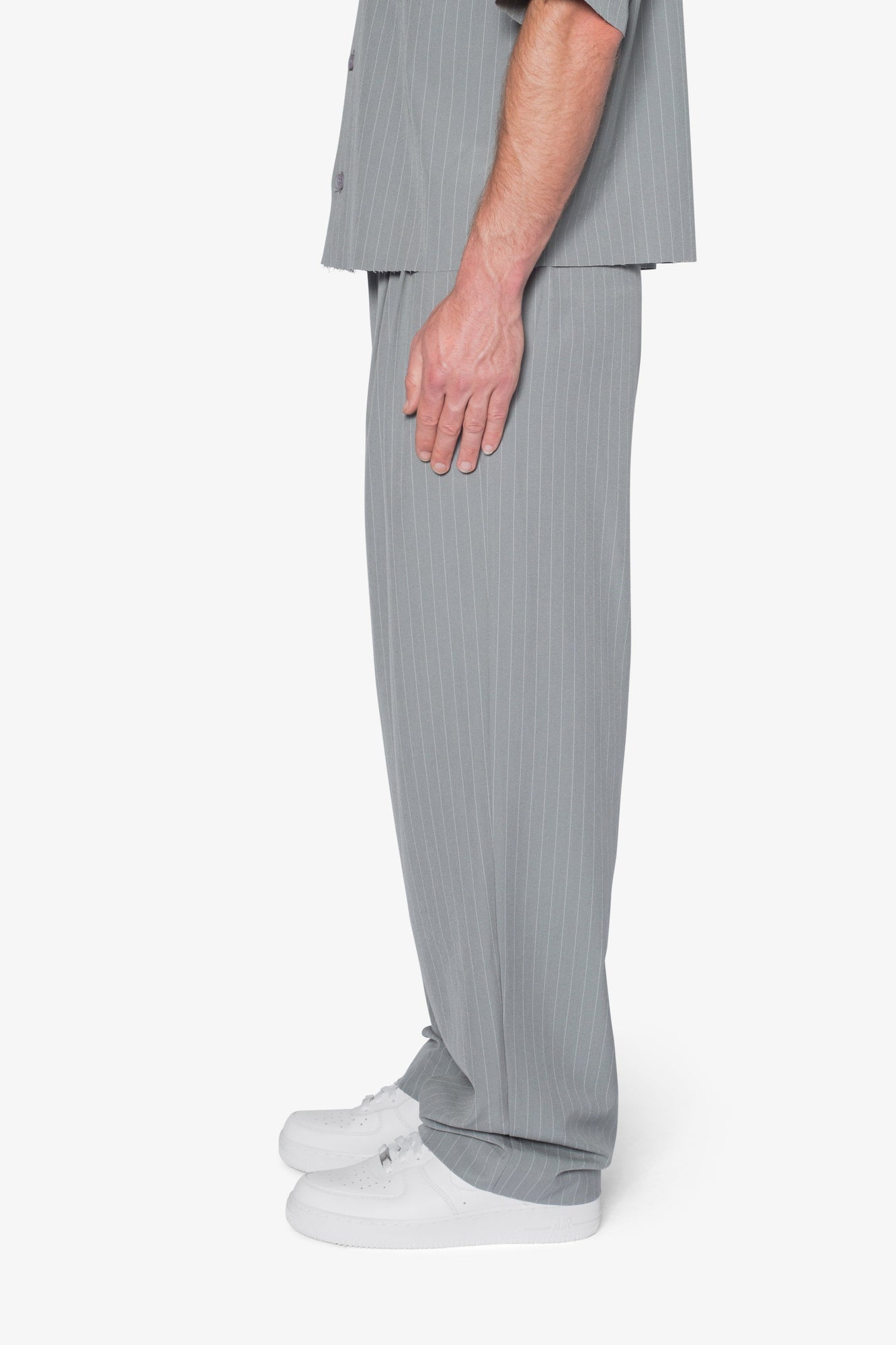 Baggy Trouser Pants | Grey