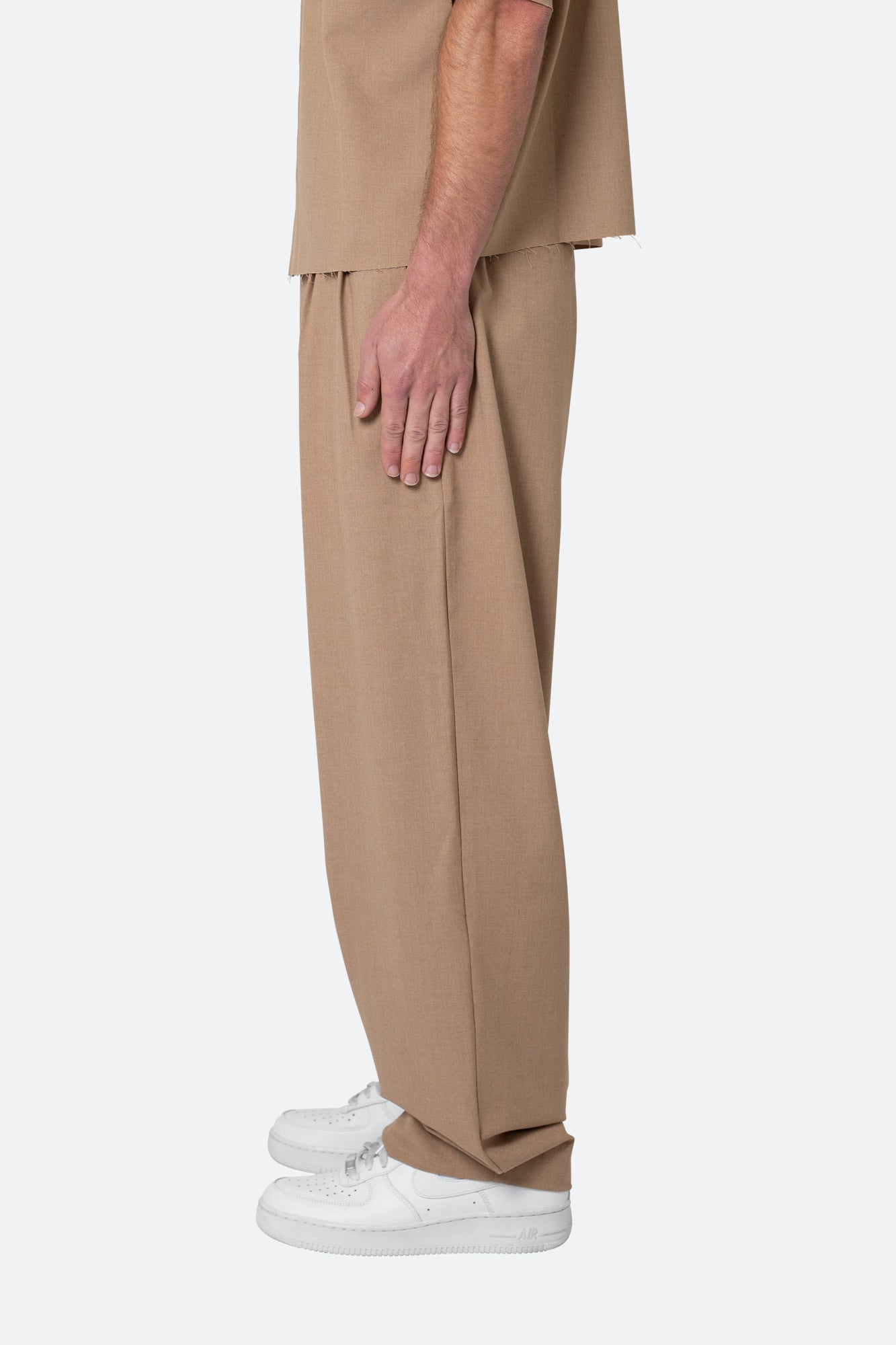 Baggy Trouser Pants | Khaki