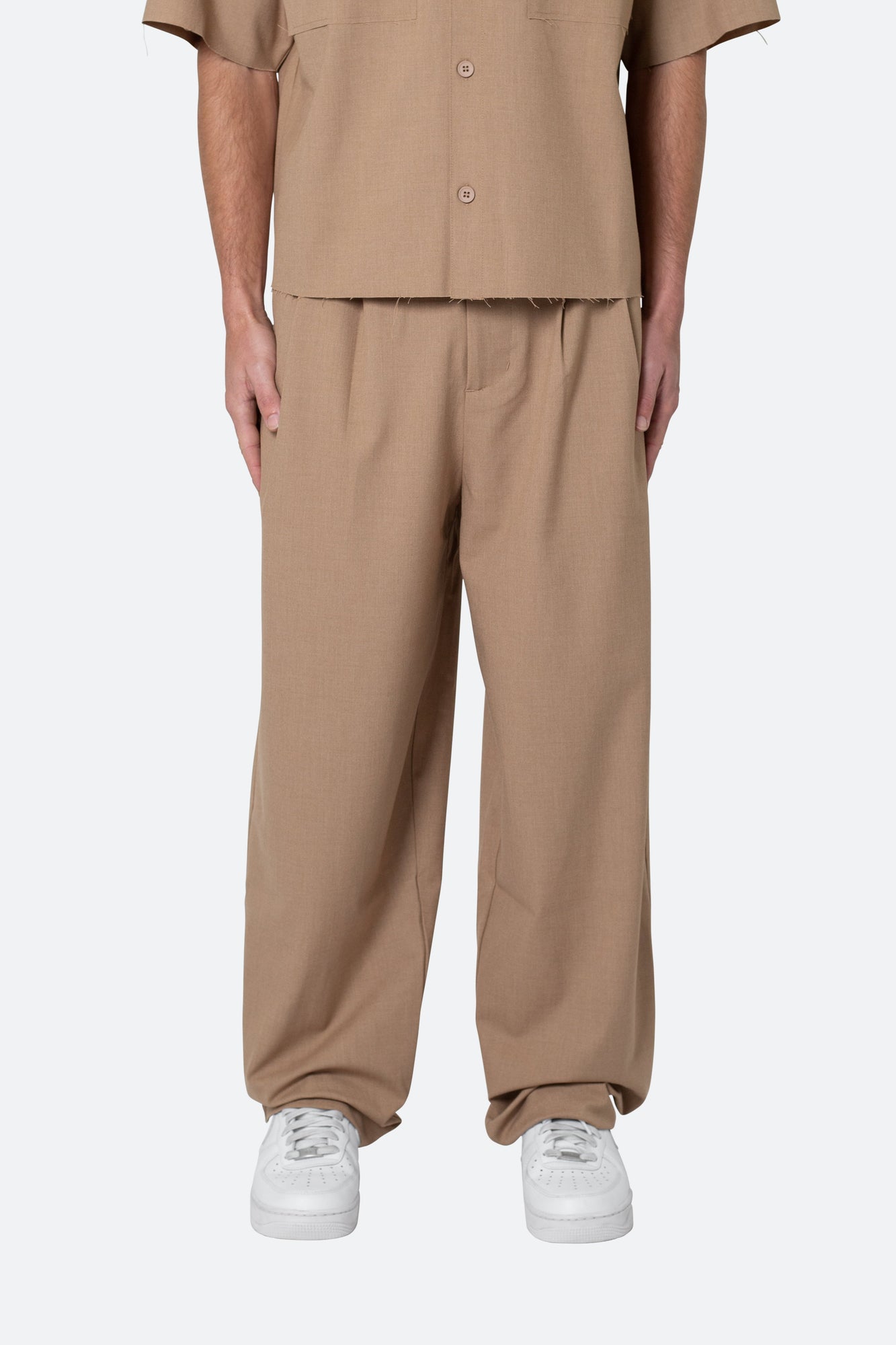 Baggy Trouser Pants | Khaki