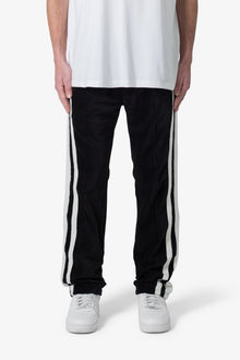Baggy Velour Track Pants | Black
