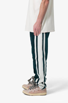 Baggy Velour Track Pants | Green
