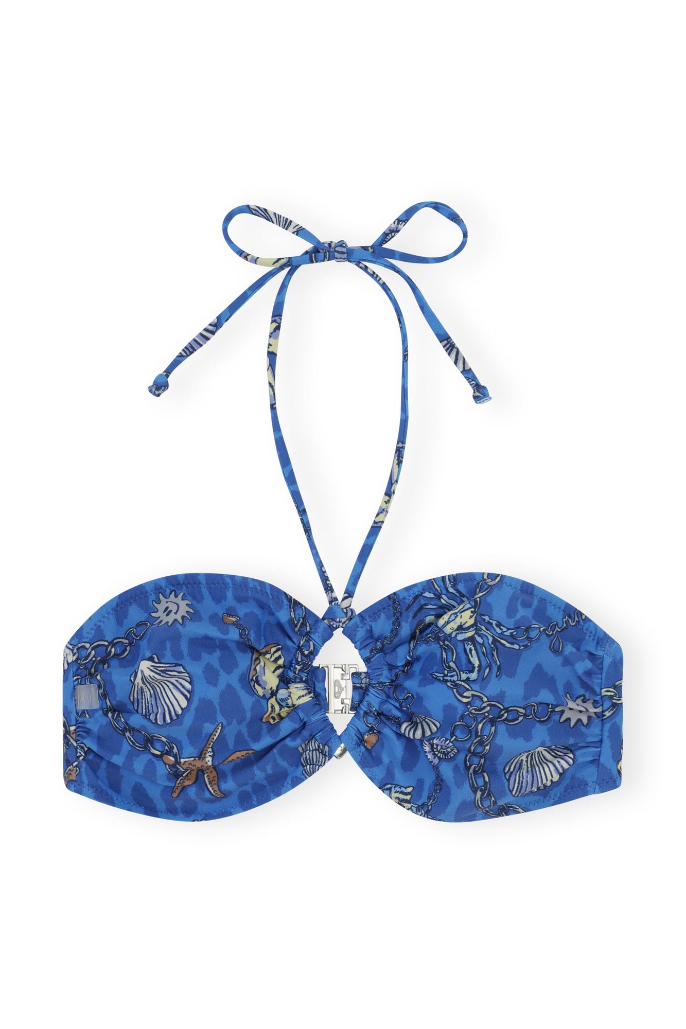 Bandeau Bikini Top | Sea Treasure Cloisonne