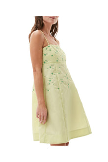 Beaded Nylon Mini Dress | Lily Green