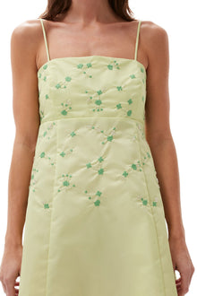 Beaded Nylon Mini Dress | Lily Green