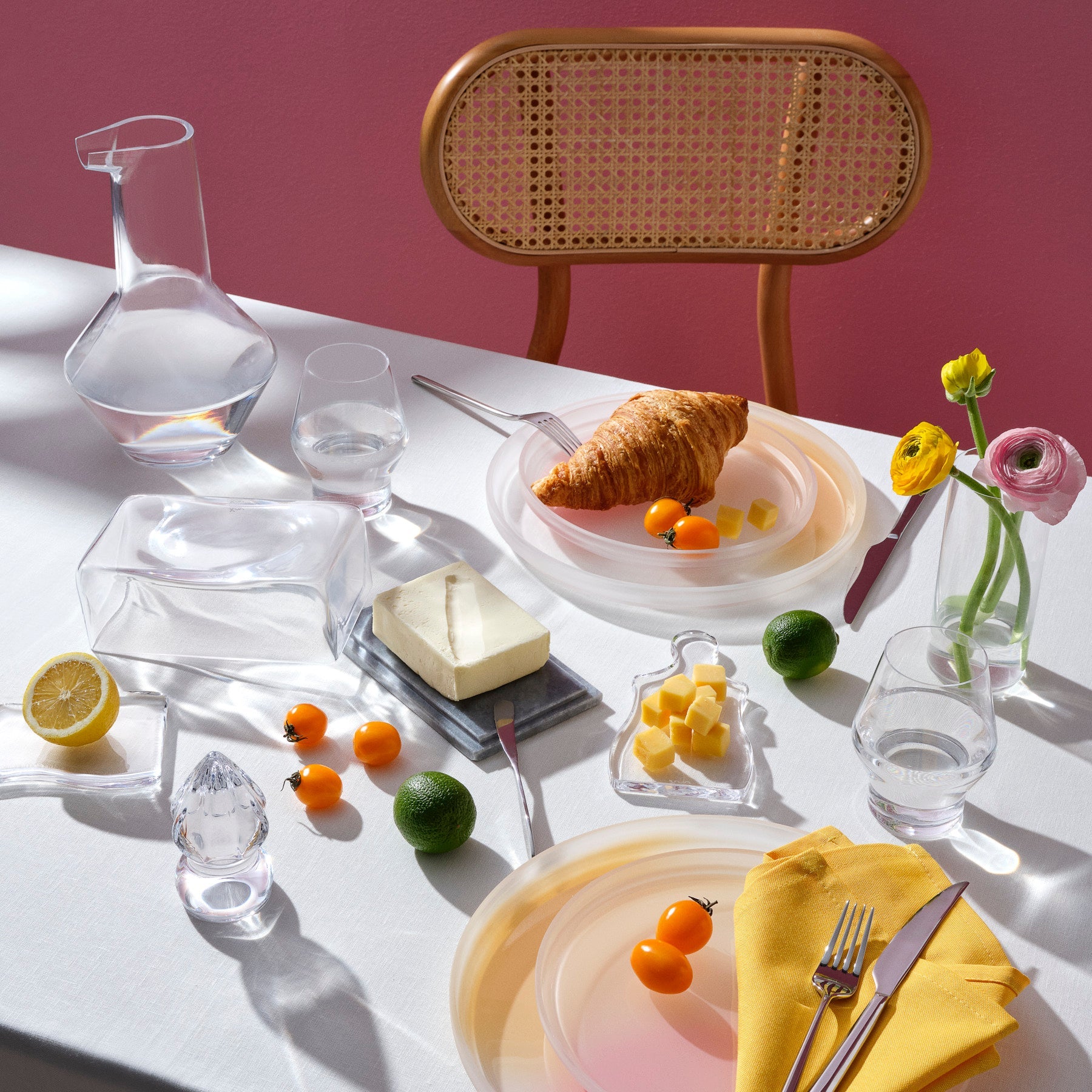 Beak Carafe | Clear Crystal