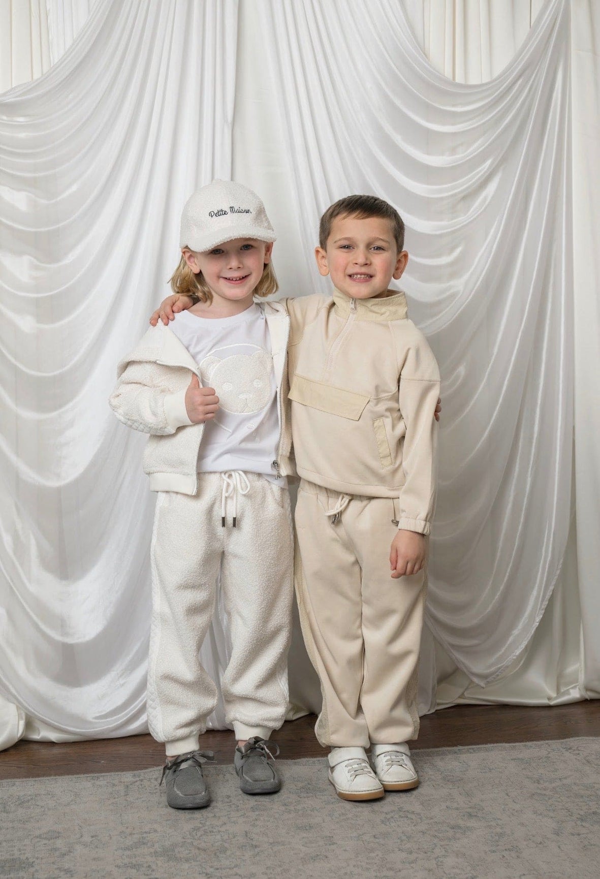 Beige Modal Track Suit