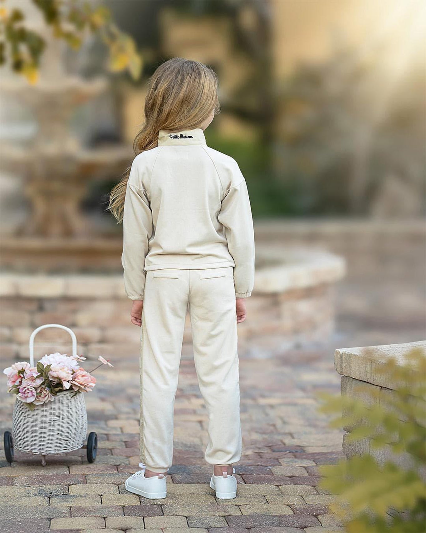 Beige Modal Track Suit