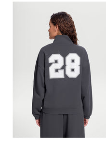 Better League Zip Sweatshirt | Charcoal