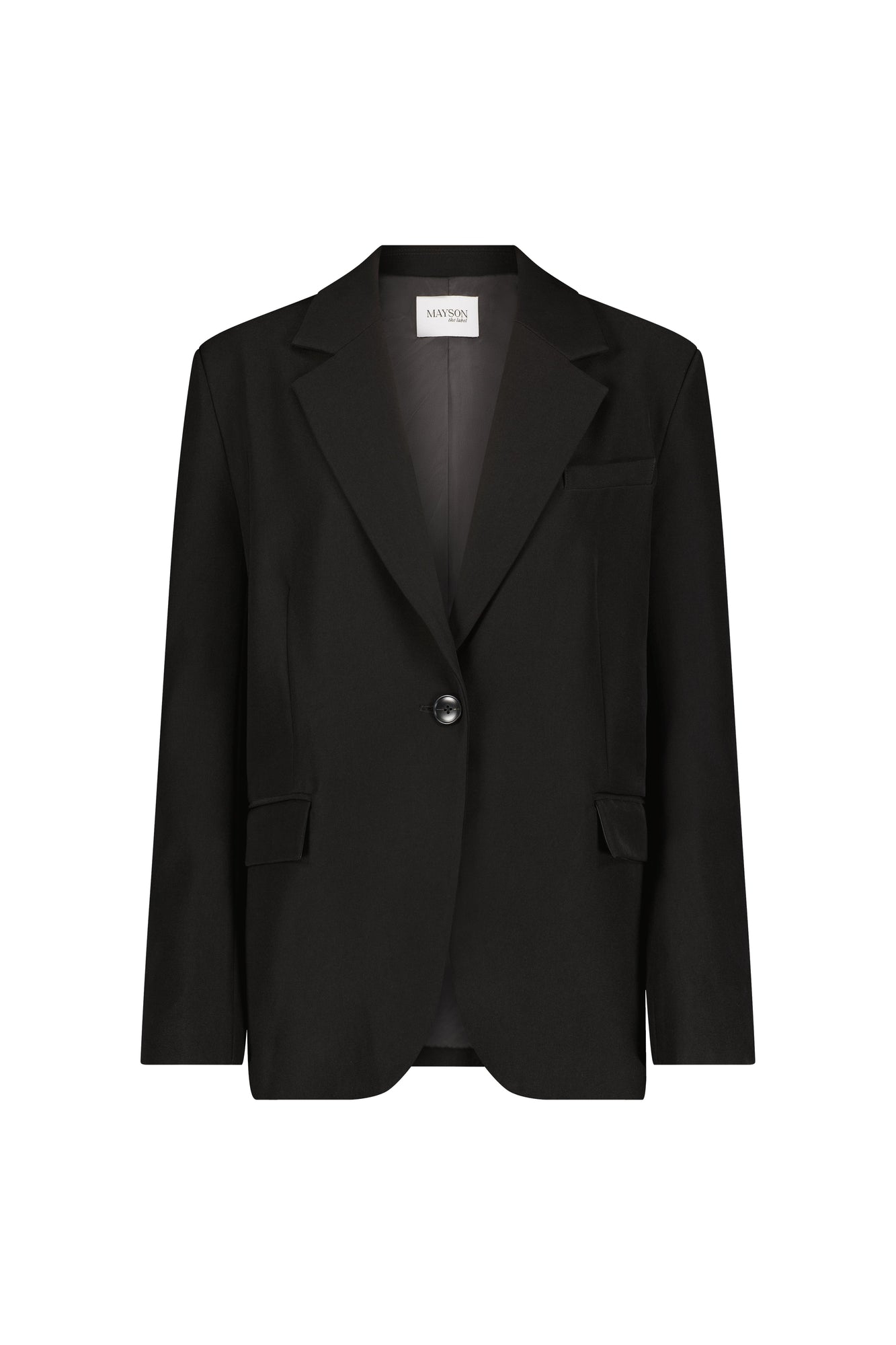 boyfriend blazer black