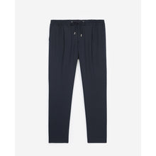 Blue Wool Suit Pants With Piping | Men | Navy