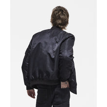 Bomber Jacket With Leopard Lining | Men | Black