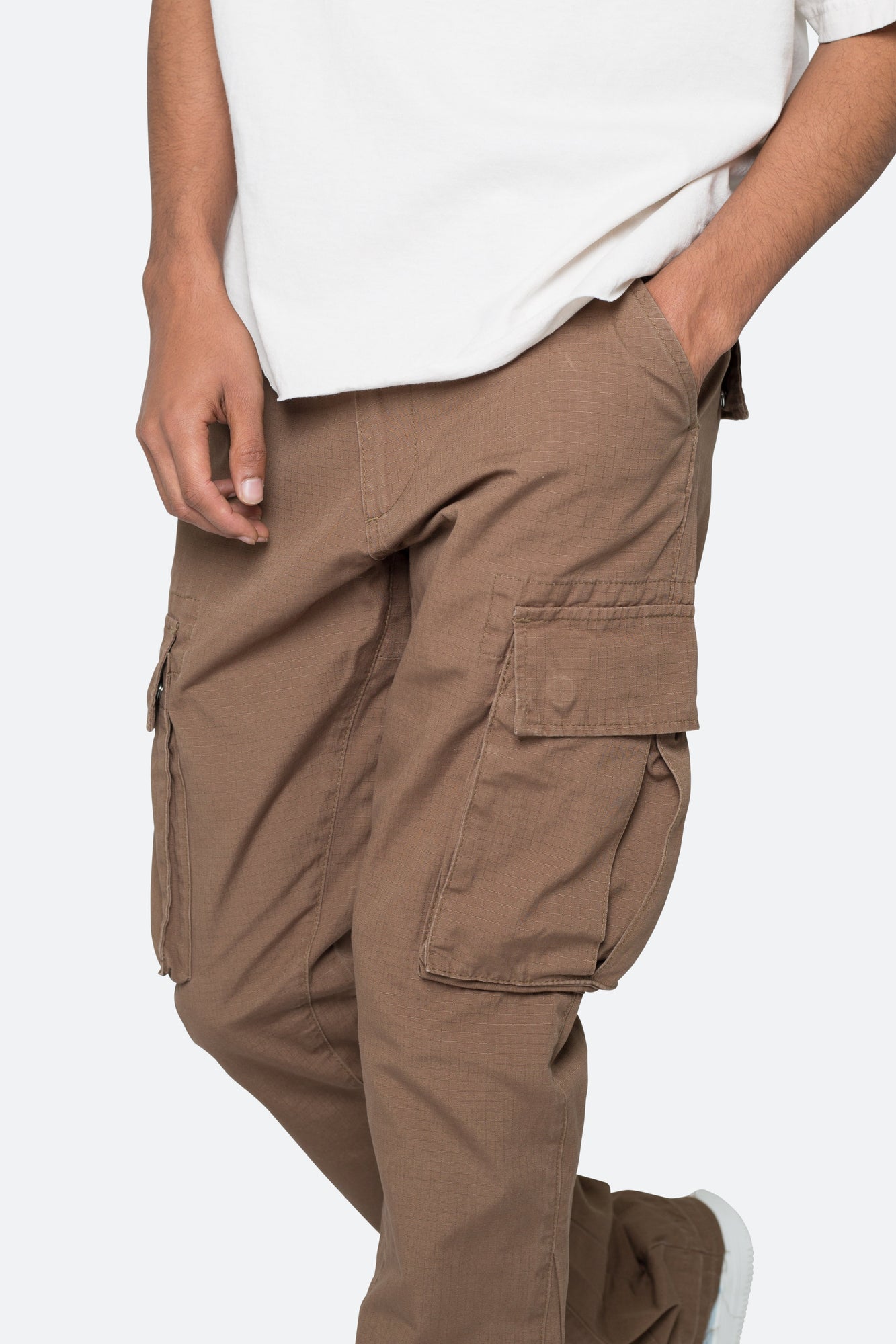 Bootcut Cargo Pants | Chocolate