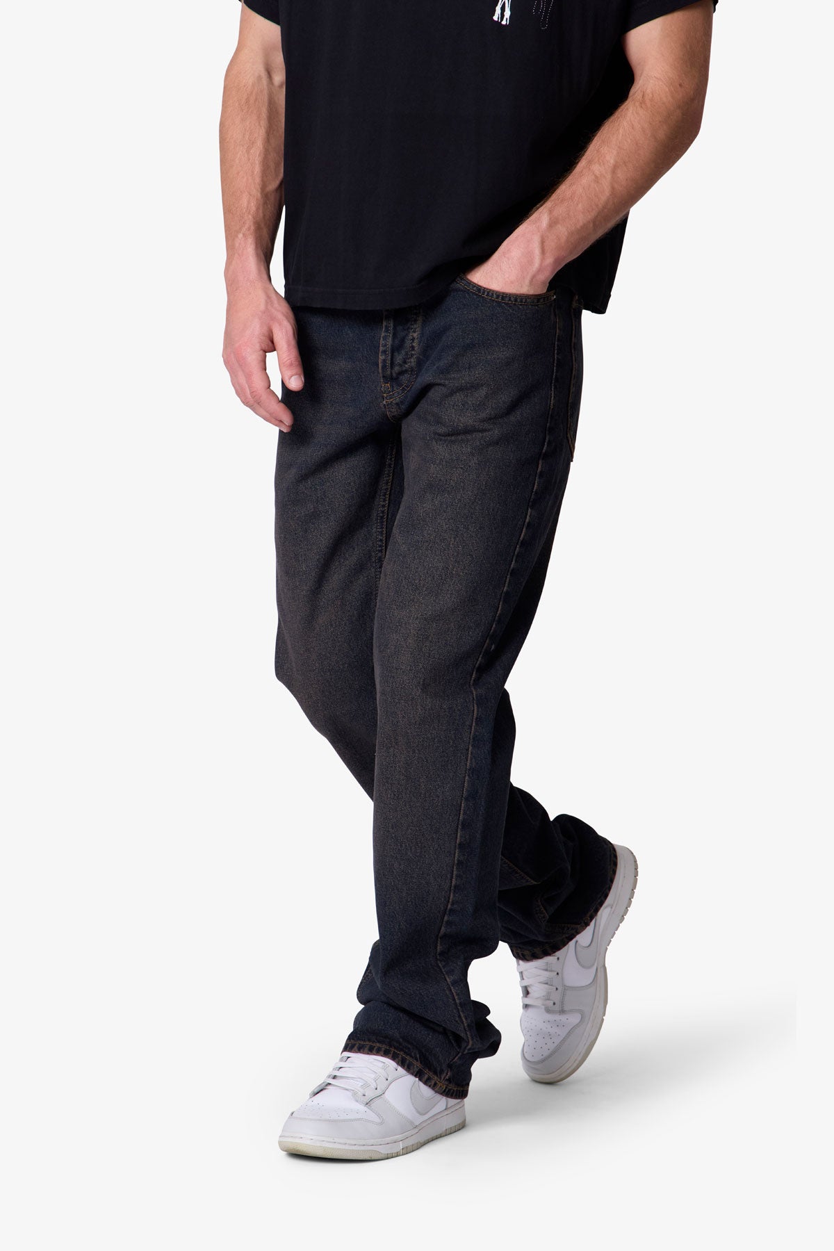Bootcut Denim | Washed Brown