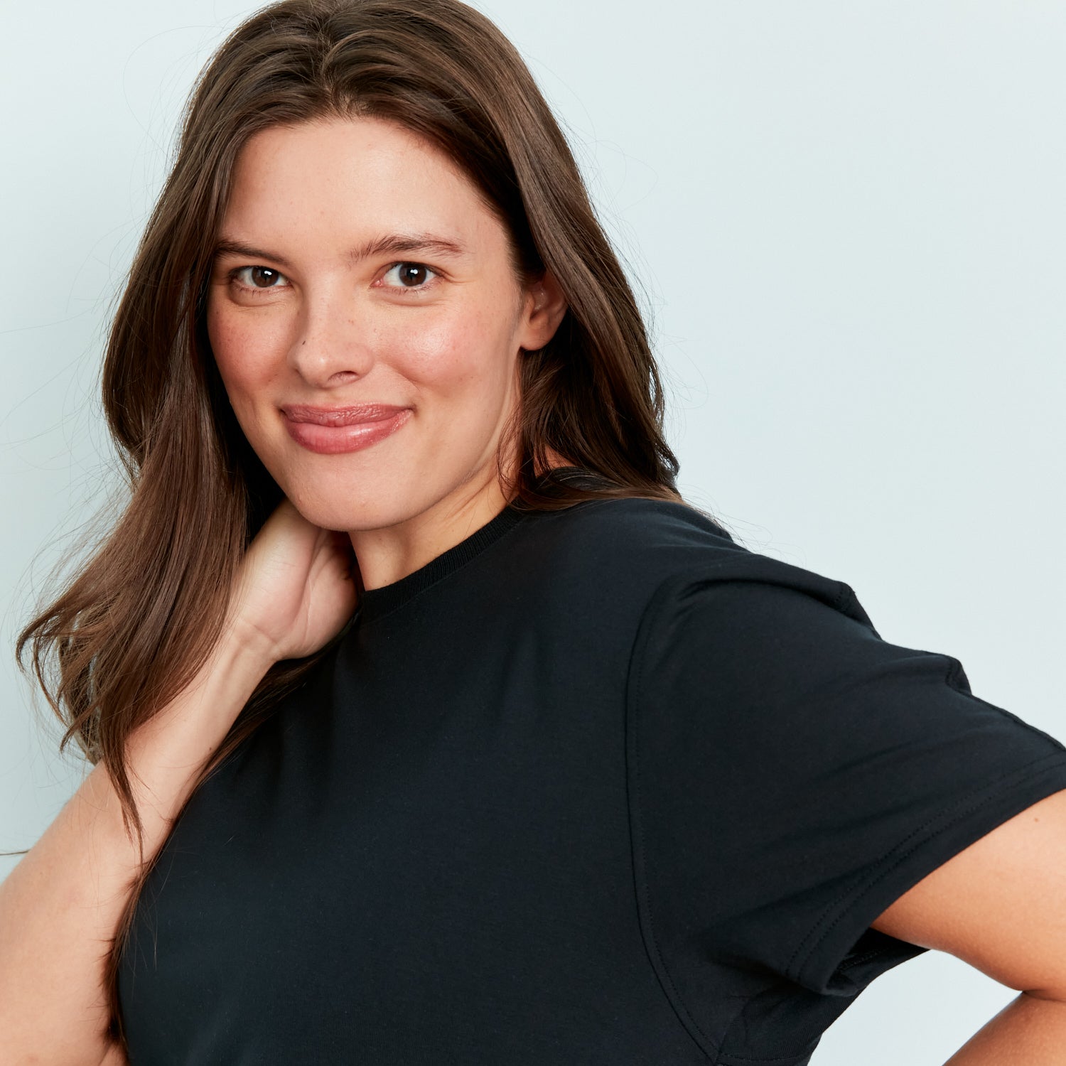 Heavyweight Modal French Terry Lounge Tee | Black