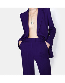 Boyfriend Blazer | Blackcurrant