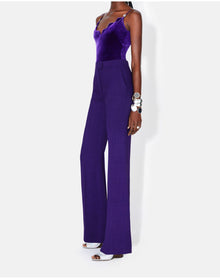 Boyfriend Trousers | Blackcurrant