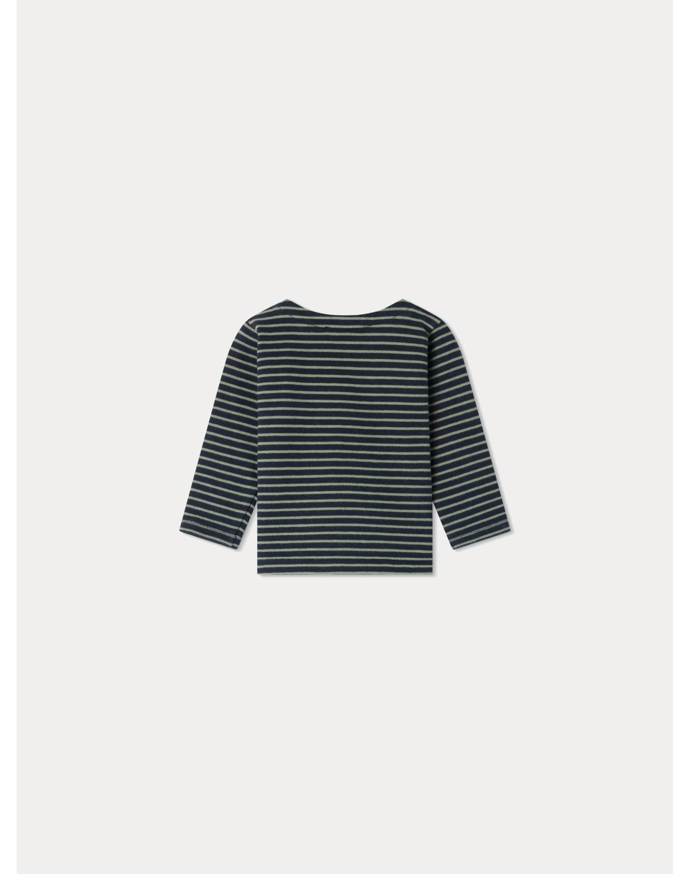 Boys | Baudelaire T-Shirt Stripes | 14Y | Celadon Green