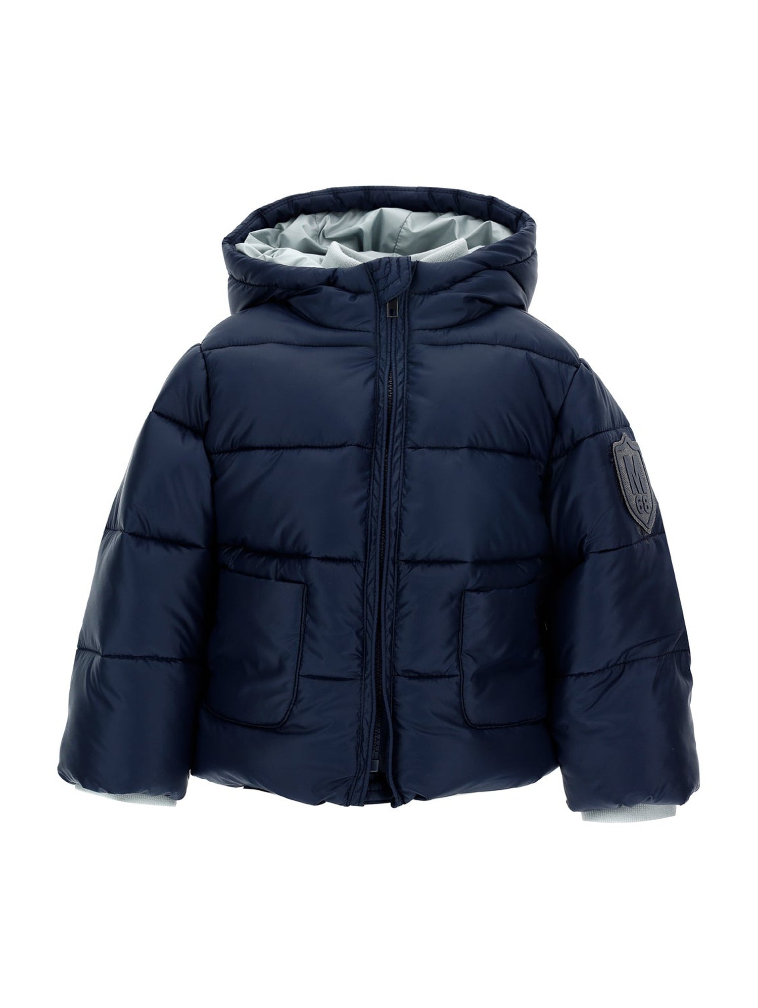 Boys | Hooded Technical Down Jacket | Dark Blue