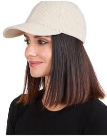 Bruno Magli | Women | Corduroy Bb Cap | Ivory