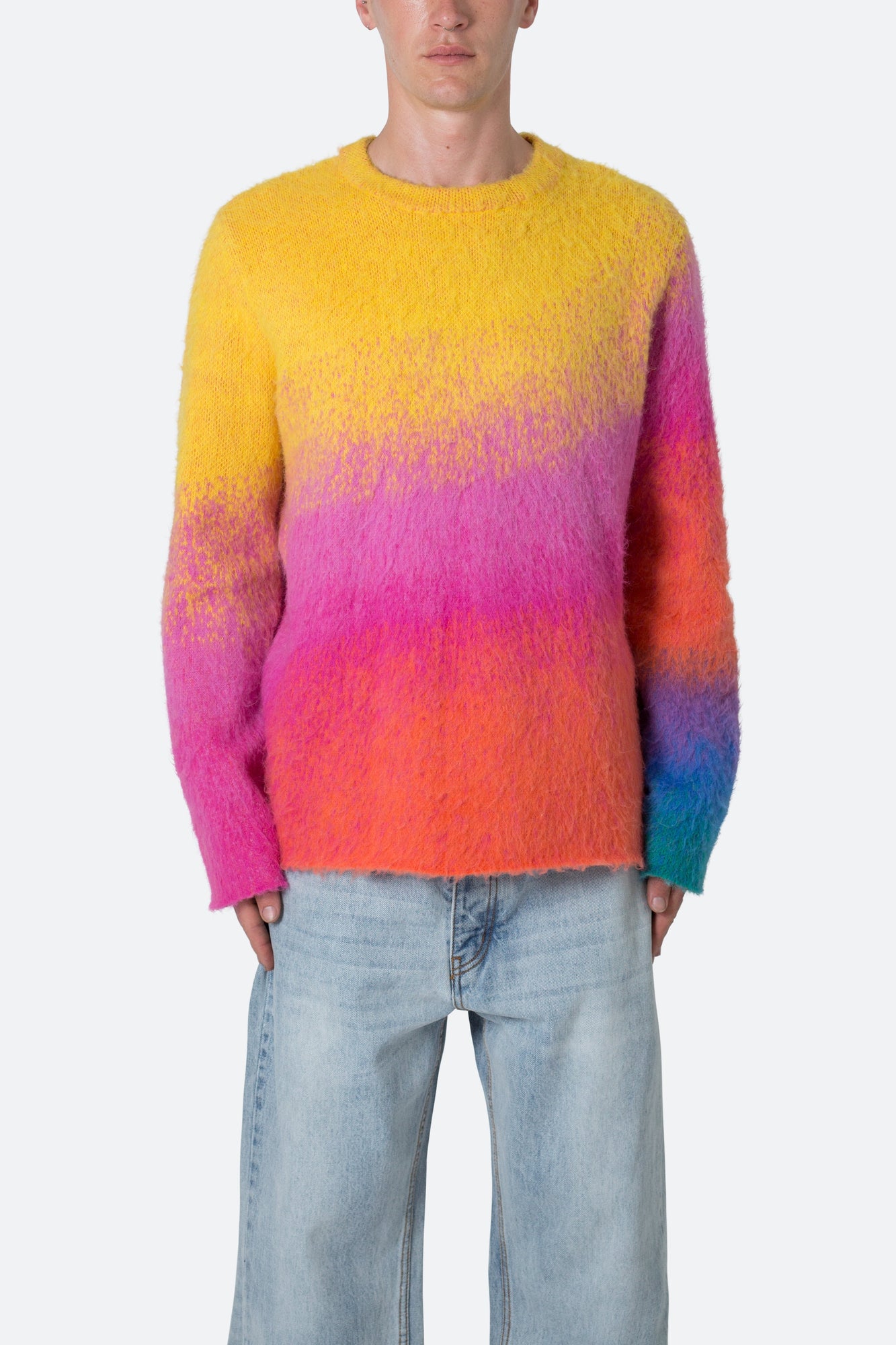 Brushed Gradient Sweater | Multi