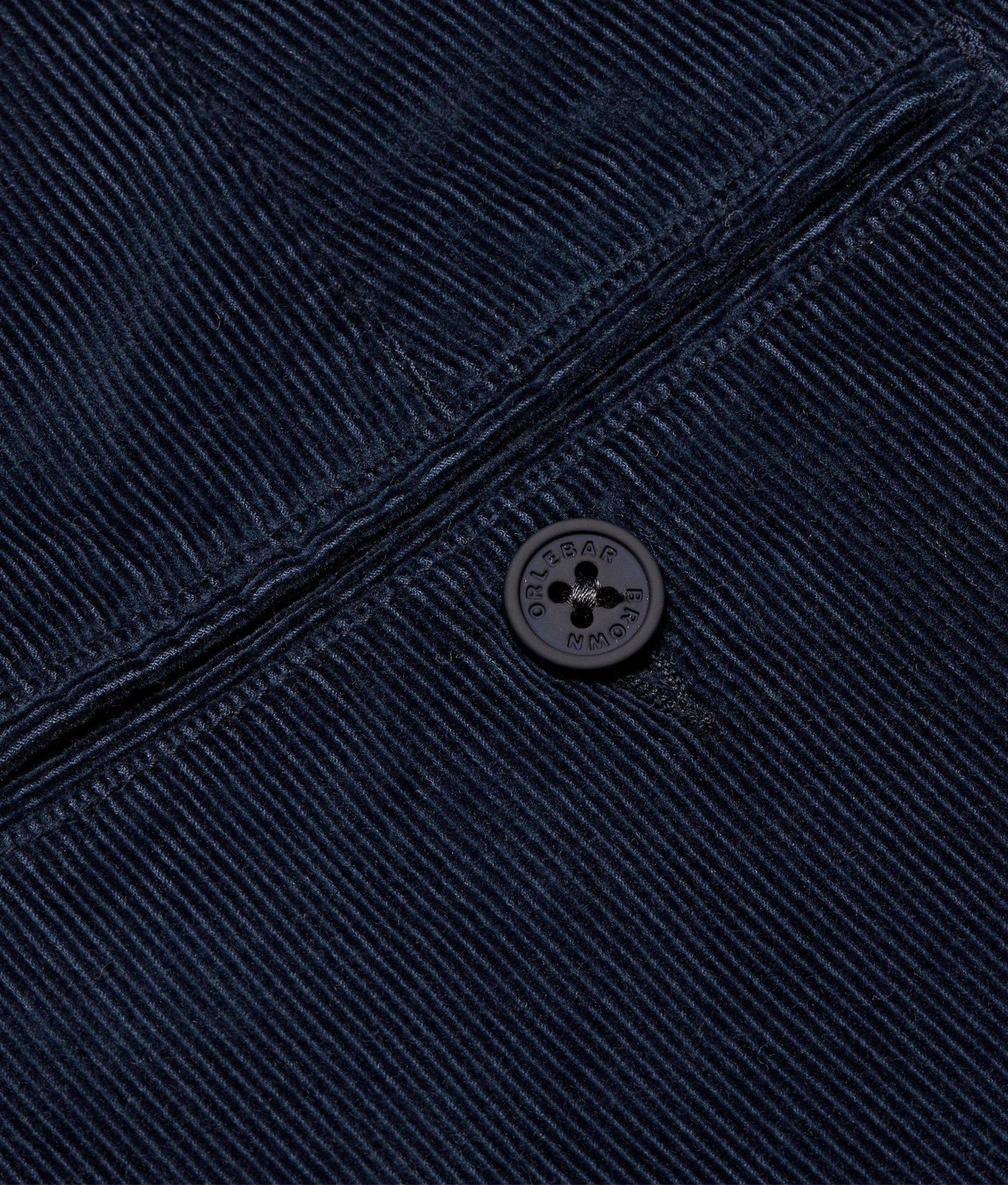 Bulldog Corduroy Corduroy Drawcord Mid-Length Shorts | Midnight Navy