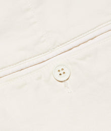Bulldog Cotton Twill Mid-Length Cotton Twill Shorts | White Sand