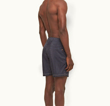 Bulldog Cravat Mid-Length Swim Shorts | Night Iris