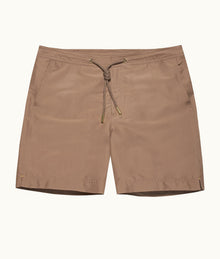 Bulldog Drawcord Mid-Length Drawcord Swim Shorts | Plum Wine