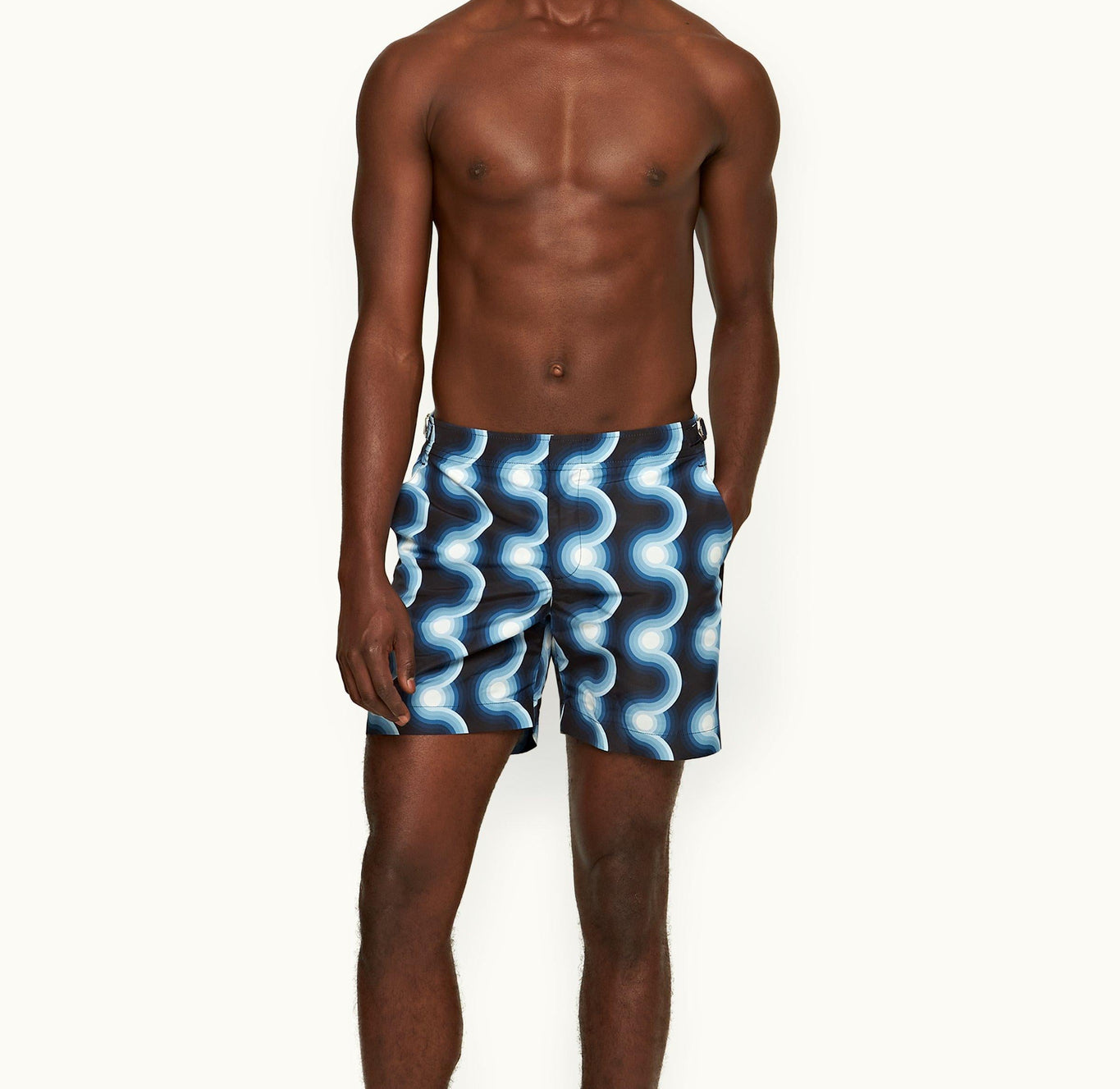 Bulldog Mid-Length Swim Shorts | Midnight Navy