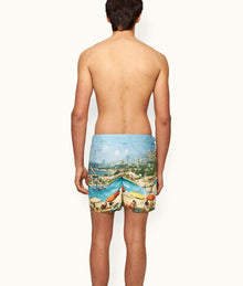 Bulldog Mid-Length Swim Shorts | Monte Carlo