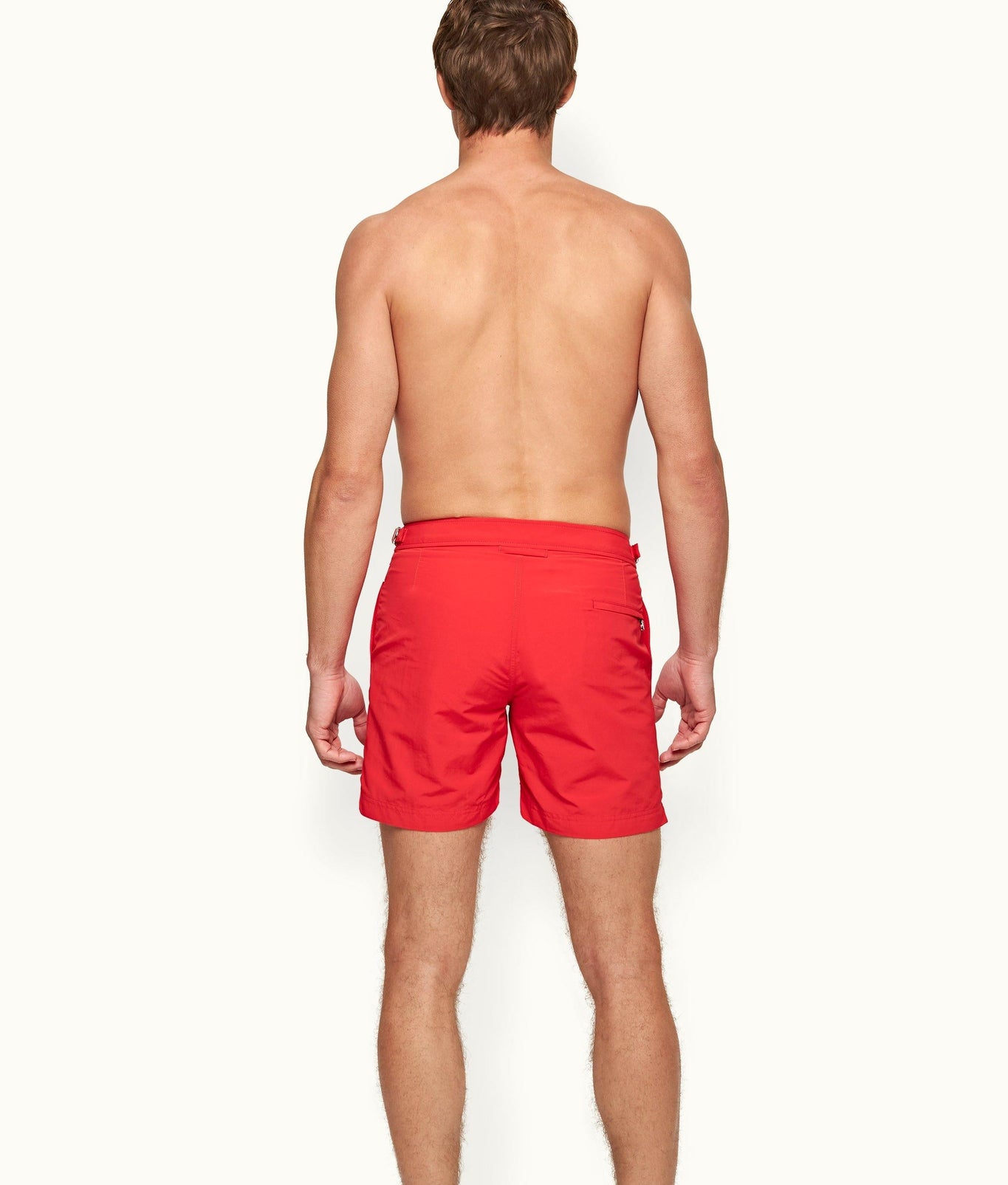 Bulldog Mid-Length Swim Shorts | Rescue Red