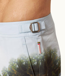 Bulldog Photographic Print Mid-Length Swim Shorts Woven | Kaufmann Cocktail