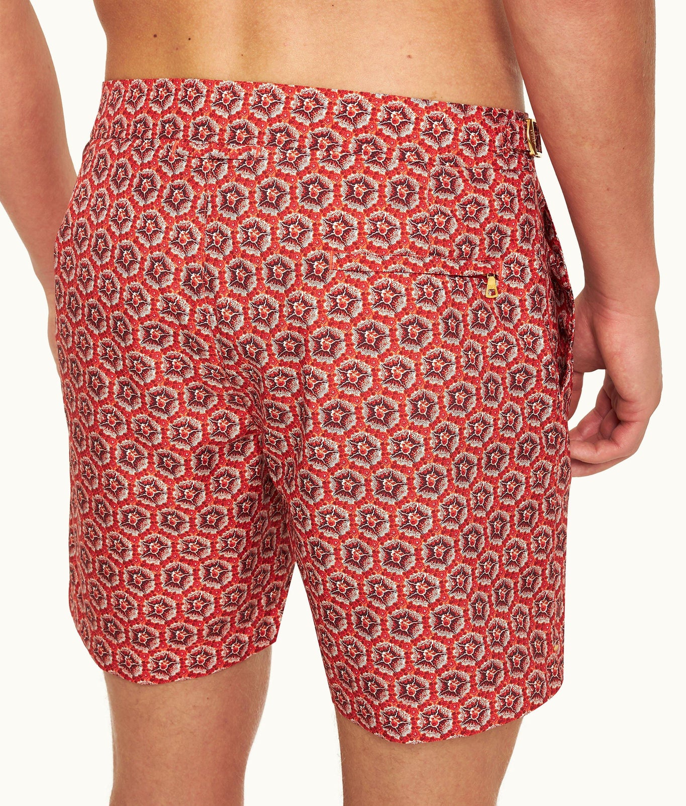 Bulldog Roseate Print Mid-Length Swim Shorts | Firestone