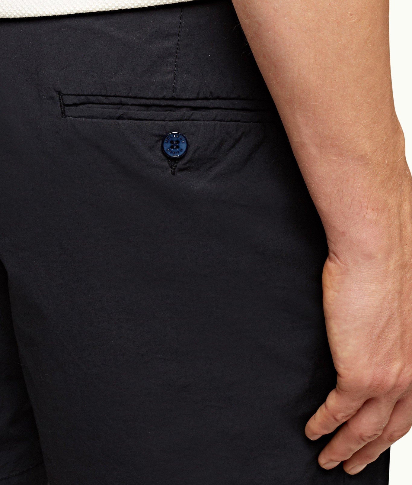 Bulldog Supima Mid-Length Shorts | Dark Navy