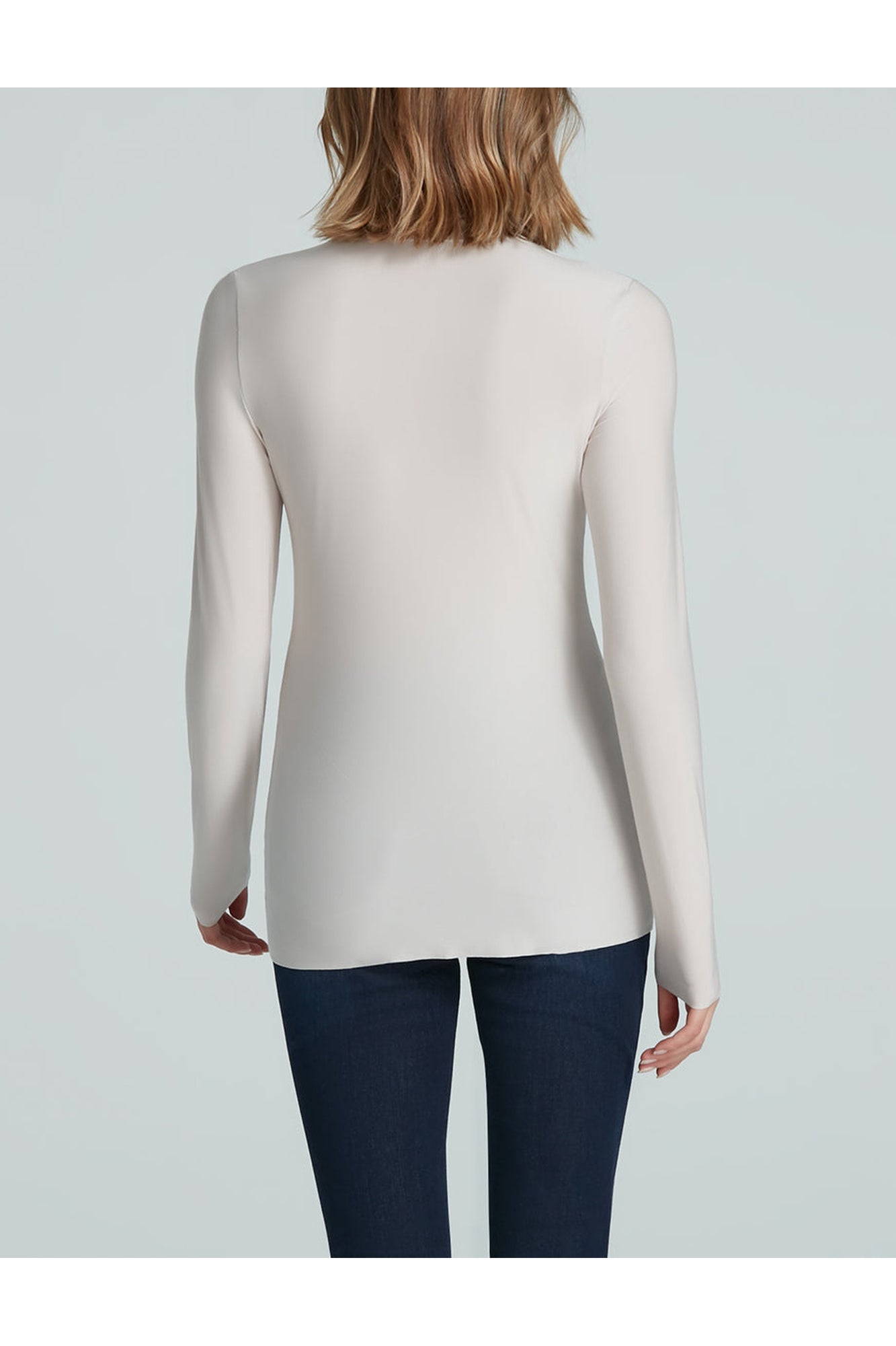 Butter Long Sleeve Turtleneck | Porcelain