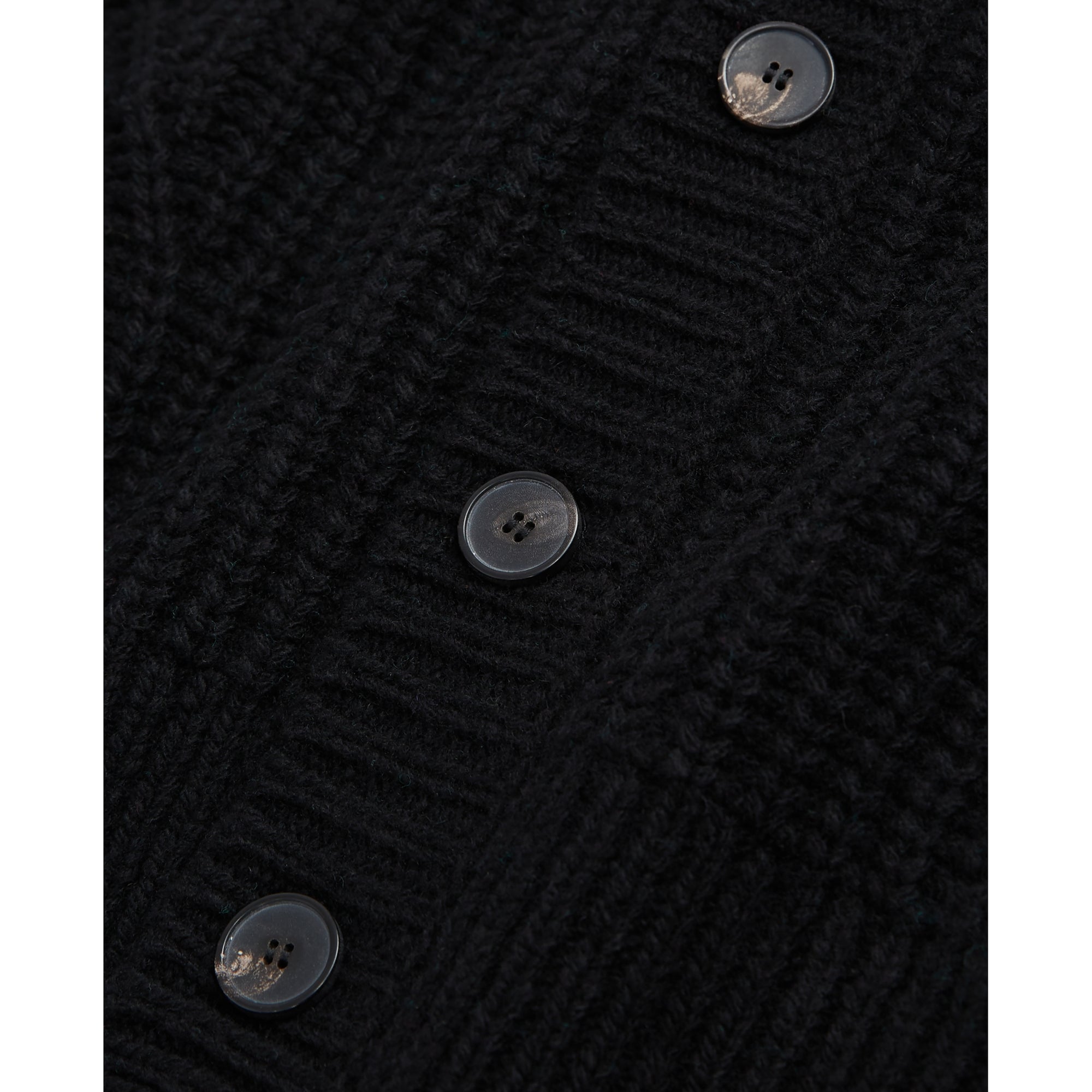 Buttoned Cardigan | Men | Black