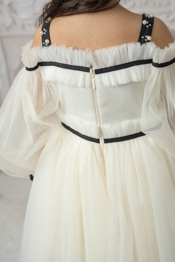 Girl | CocoIvory Tulle Dress | Ivory