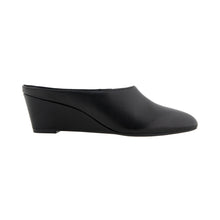 Camia Mule | Black Leather
