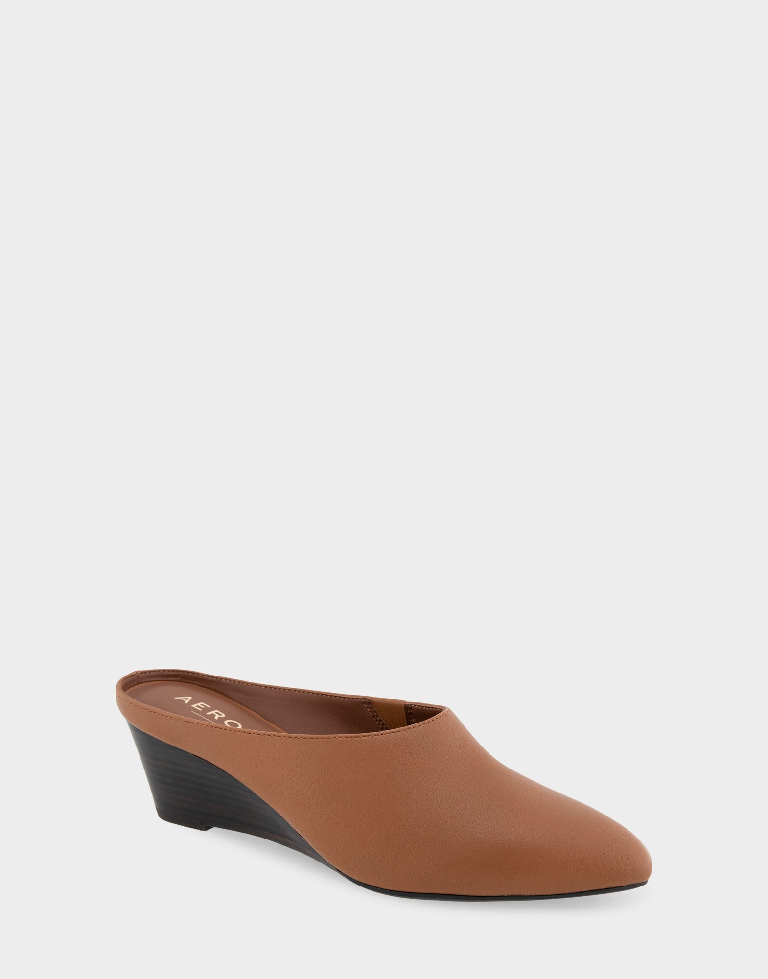 Camia Mule | Tan Leather