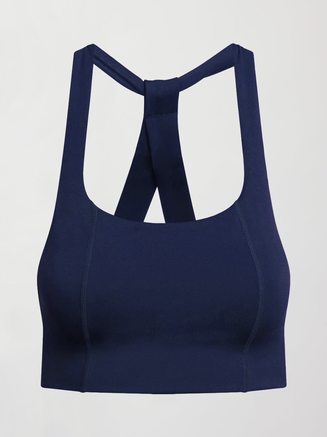 T Back Bra in Diamond Compression | Navy Blazer