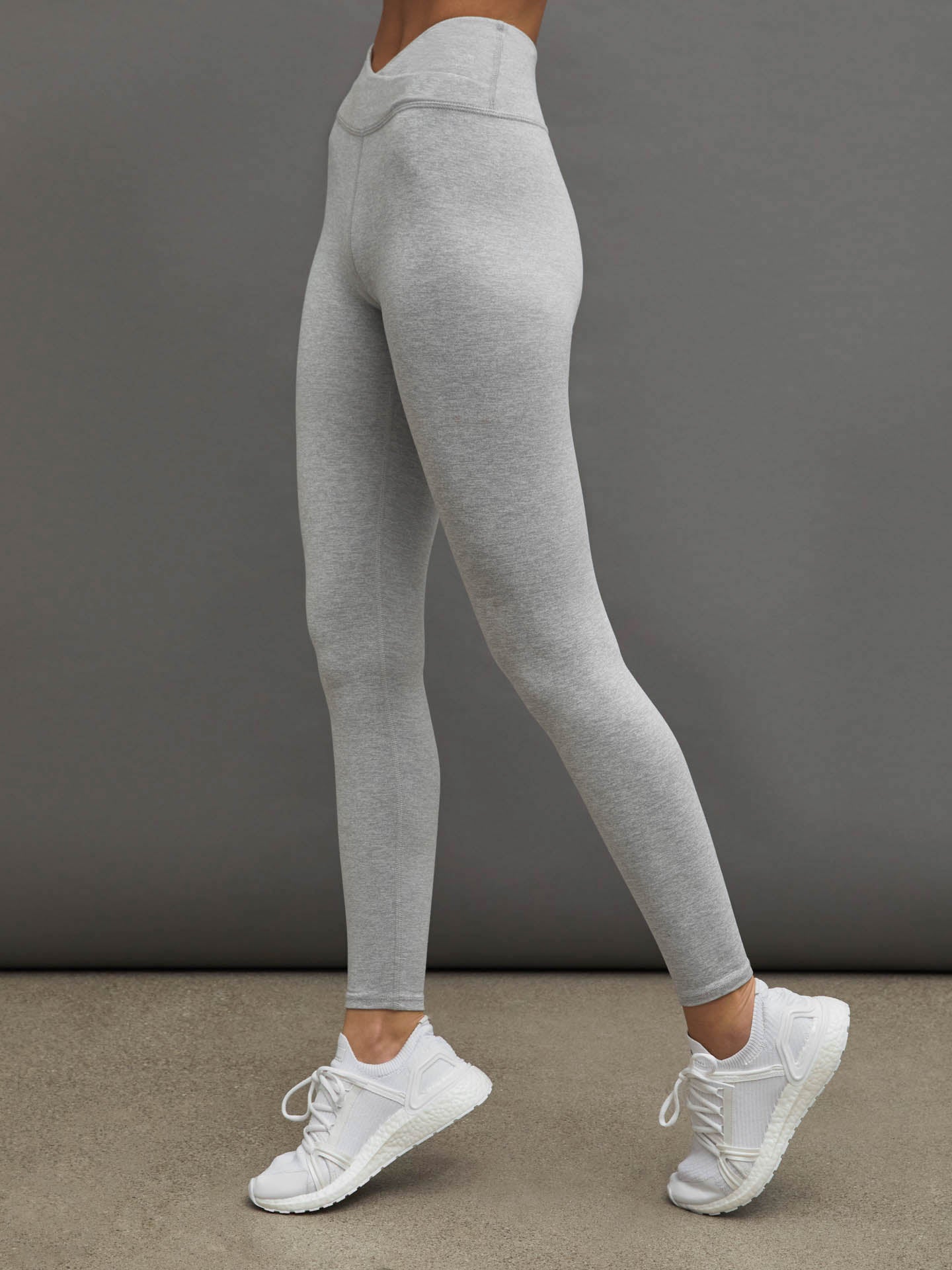 Melange Legging | Light Heather Grey