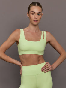 Cutout Bra in Melt | Matcha
