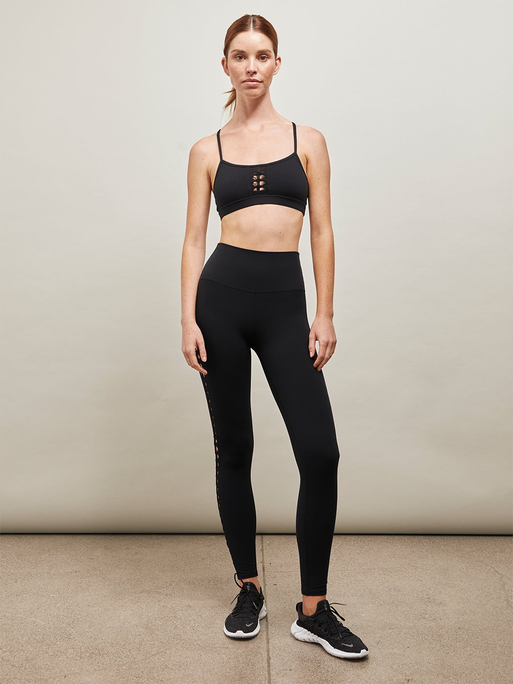 Crochet Melt Bra | Black