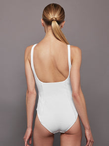 One Piece Swimsuit | White