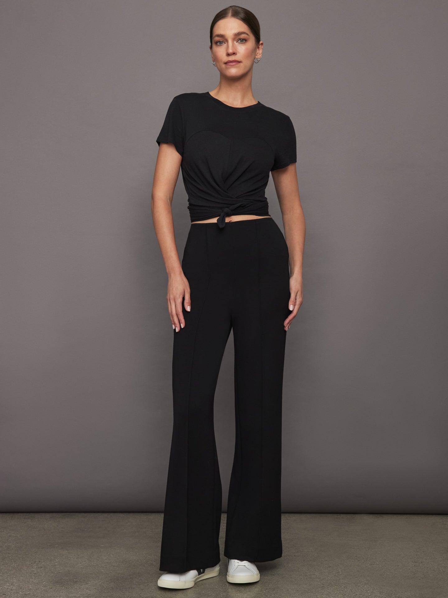 Carbon38 | Cap Sleeve Top | Black