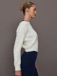 Twist Pullover | Ivory