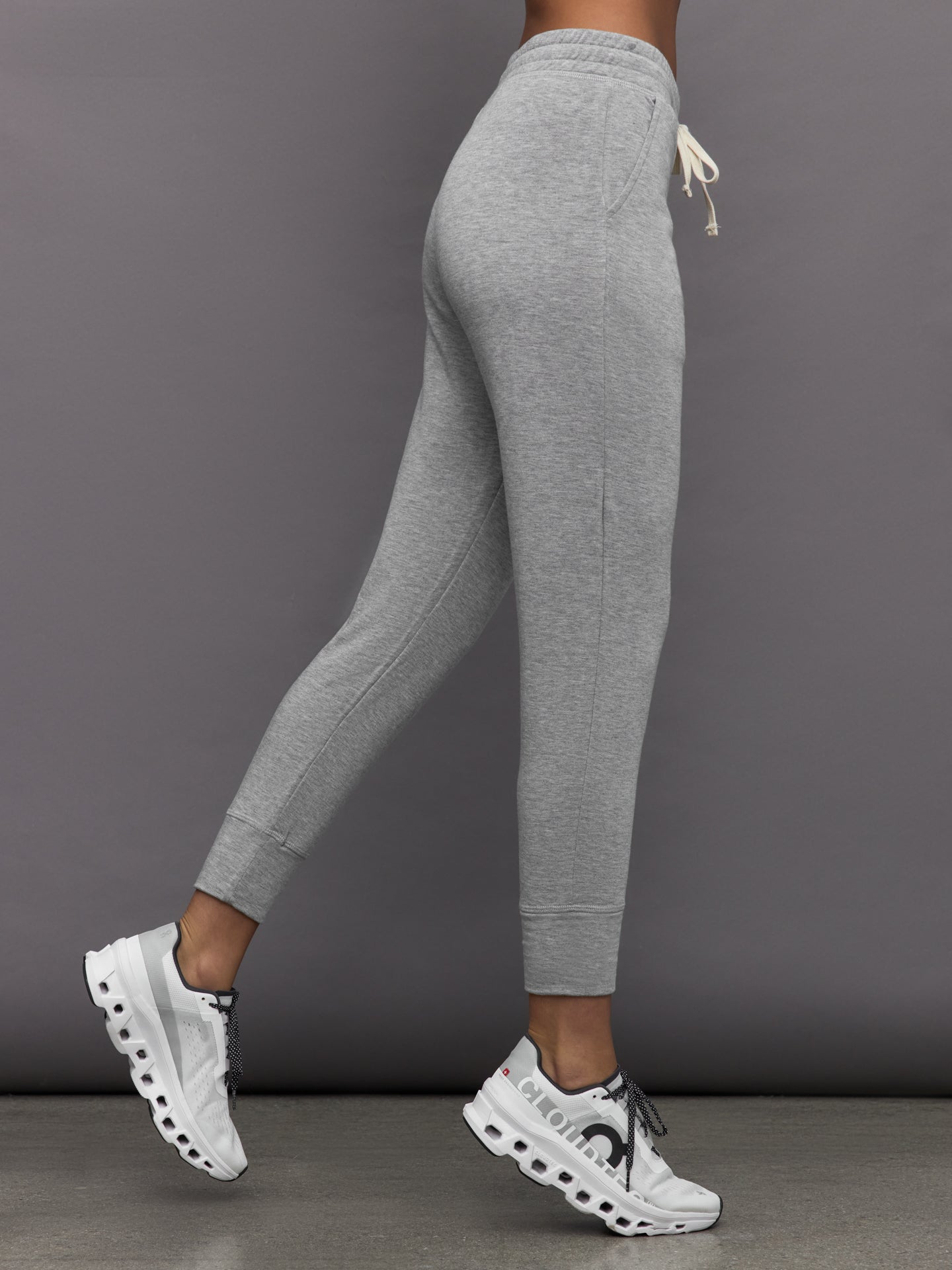 Slim Jogger | Heather Grey