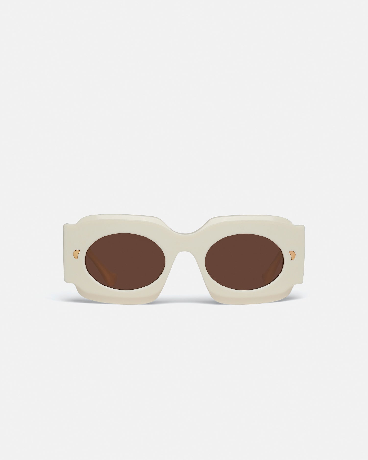 Unisex | Cathi Bio-Plastic Square-Frame Sunglasses | Shell