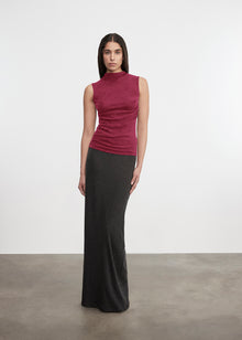 Cashmere Sleeveless Twist Top | Barolo